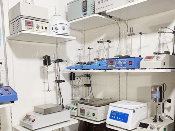 润华产品样品室一角